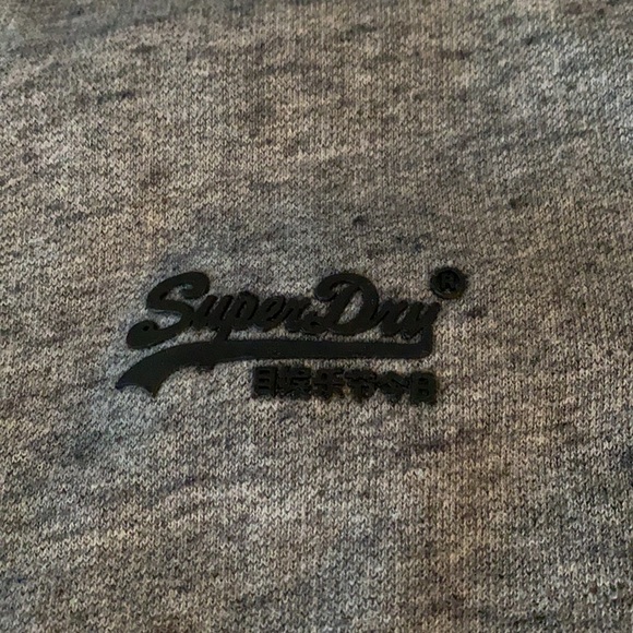 Superdry Men’s Full Zip Sweater Sz Small - Picture 4 of 8